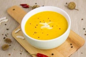 Kürbissuppe püriert