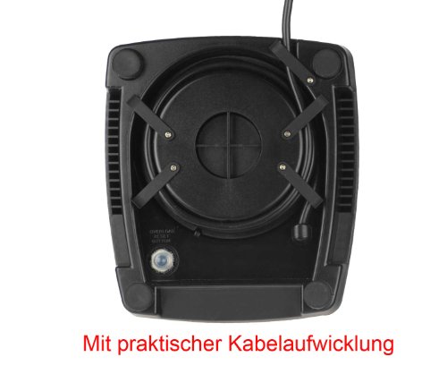 Profi Smoothie Maker Power Mixer Blender Icecrusher 2,0 l mit Edelstahlmesser (6 integrierten Stahlkingen) – mit dem kraftvollen 3PS Motor – ideal für Smoothies - 4