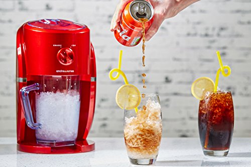 Andrew James Elektrischen Eiscrusher Rot - 4