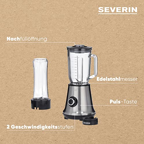 Severin SM 3737 Multimixer mit Smoothie Mix und Go - 4