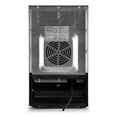 Klarstein Reserva Piccola Weinkühlschrank Getränkekühlschrank (25 Liter, 8 Flaschen, LED-Display, verspiegelte Glastür) schwarz - 7