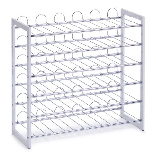 Zeller 27360 Weinregal – Metall verchromt - 2
