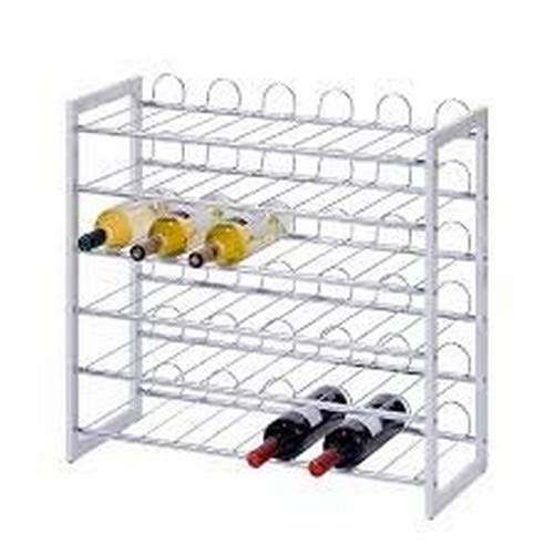 Zeller 27360 Weinregal – Metall verchromt - 3