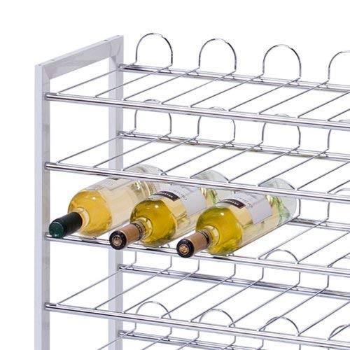 Zeller 27360 Weinregal – Metall verchromt - 4