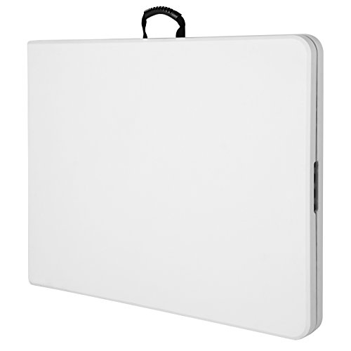 Tisch klappbar Kunststoff weiß 76×182 cm Partytisch Buffettisch Klapptisch - 4