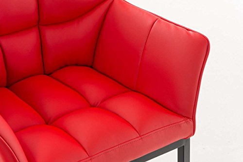 CLP Lounge-Sessel OCTAVIA mit Armlehne – Kunstleder-Bezug – 4 Beine - 5