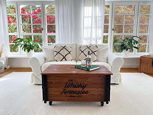 Couchtisch Truhe Holzkiste Beistelltisch Vintage shabby chic - 5