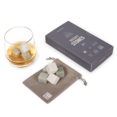 12 Whisky Steine aus Speckstein zum Whisky kühlen - 6