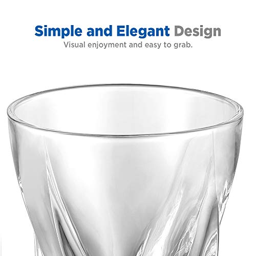 Ecooe 2 x Whiskeygläser Whisky Glas Set Whiskybecher 300ml - 3