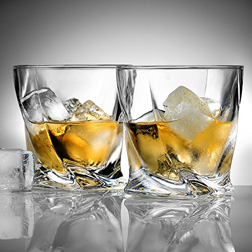 Ecooe 2 x Whiskeygläser Whisky Glas Set Whiskybecher 300ml - 4