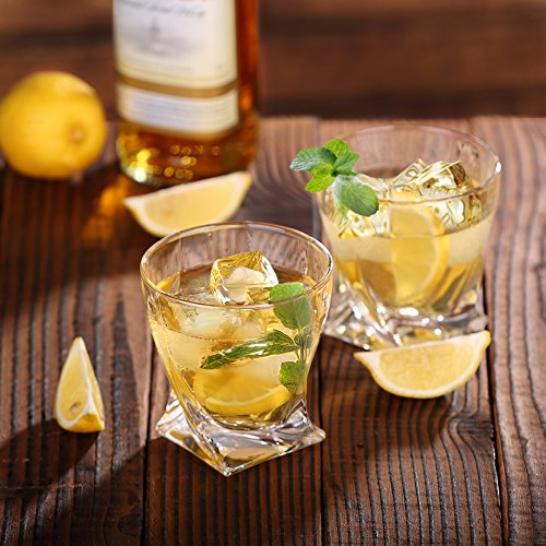 Ecooe 2 x Whiskeygläser Whisky Glas Set Whiskybecher 300ml - 5