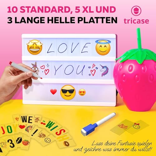 Premium A4 LED Leuchtkasten mit Farbwechsel KOMPLETT SET - 4