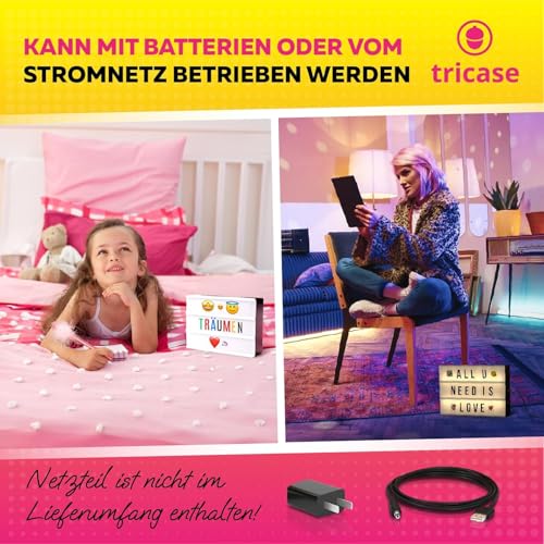Premium A4 LED Leuchtkasten mit Farbwechsel KOMPLETT SET - 6