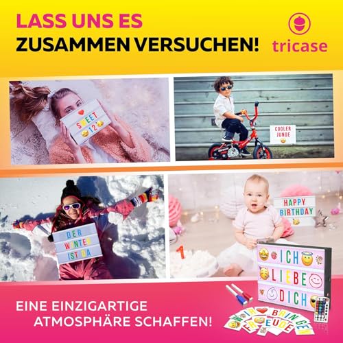 Premium A4 LED Leuchtkasten mit Farbwechsel KOMPLETT SET - 7