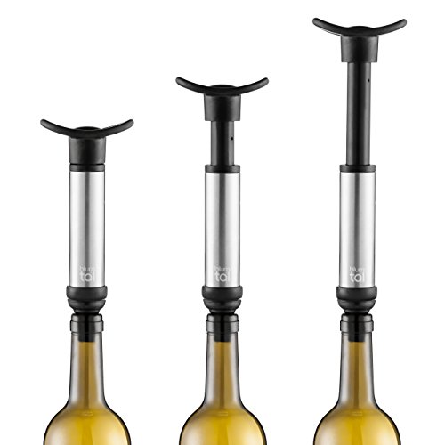 Blumtal Wein Vakuumpumpe mit 4 Stopfen - 4