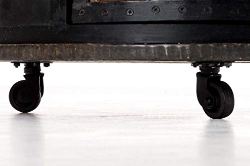 CLP Weinschrank Chicago aus Holz I Barwagen - 8