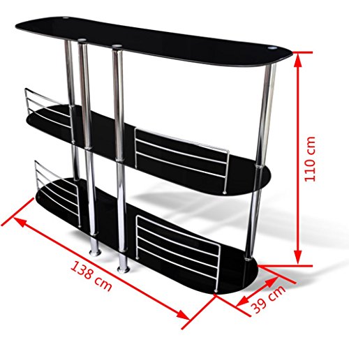 vidaXL Theke Tresen Bartheke Hausbar Für Feierabendbier - 6