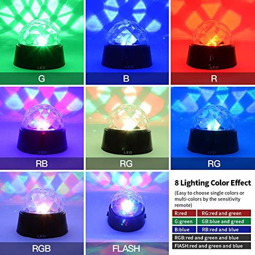 DXP RGB LED Discokugel Partylicht - 2