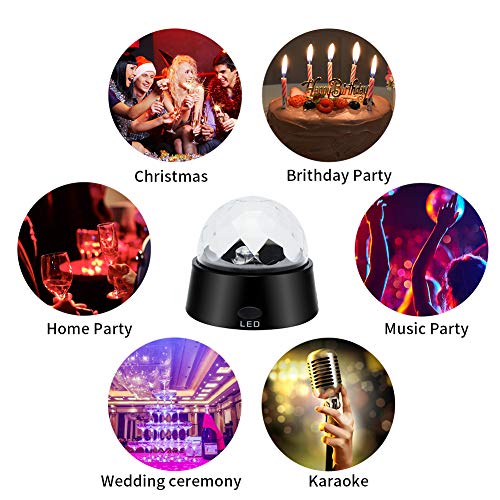 DXP RGB LED Discokugel Partylicht - 6