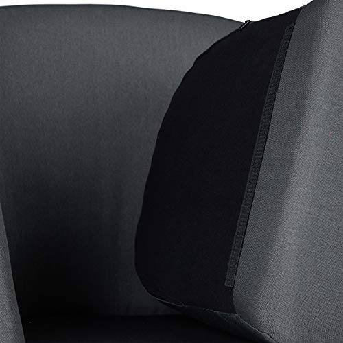 Relaxdays Cocktailsessel Retro, skandinavisches Design, Stoffbezug, Clubsessel - 6