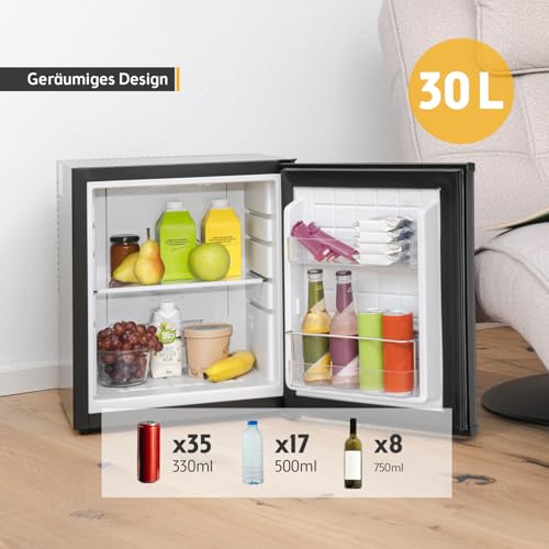 TZS First Austria Minikühlschrank 30 Liter Getränkekühlschrank lautlos - 3