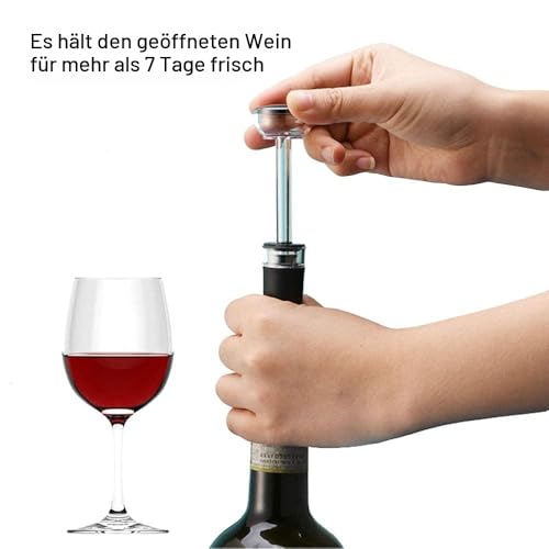 AIKARO Elektrischer Korkenzieher Weinflaschenöffner Batteriebetrieben - 5