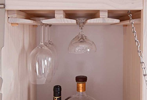 Barschrank massiv Mexico weiss Pharao24 - 4