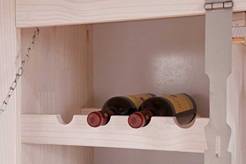 Barschrank massiv Mexico weiss Pharao24 - 5