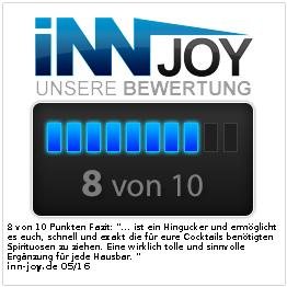 infactory Flaschenhalter und Dosierer 4-fach, für Wandmontage - 3