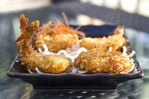 Garnelen aus der Heißluftfritteuse für den Partyabend